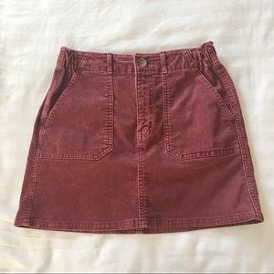 American Eagle corduroy miniskirt